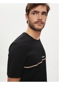 BOSS - Boss T-Shirt Unique 50515395 Czarny Regular Fit. Kolor: czarny. Materiał: bawełna #5
