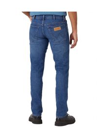 Wrangler - WRANGLER TEXAS SLIM MĘSKIE SPODNIE JEANSOWE JEANSY COOL SHADE W12SYLZ88 112330697 #3
