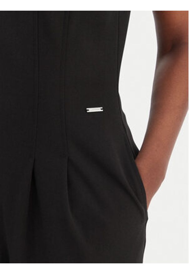 Calvin Klein Kombinezon LV044F021G Czarny Regular Fit. Kolor: czarny. Materiał: bawełna