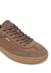 BOSS Sneakersy Kieran 50567947 Beżowy. Kolor: beżowy. Materiał: skóra, zamsz #5