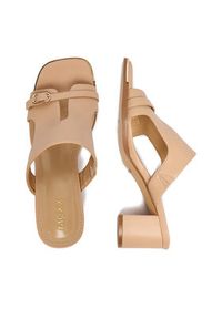 MEXX Klapki EO-WS1161-04 Beżowy. Kolor: beżowy. Materiał: skóra #4