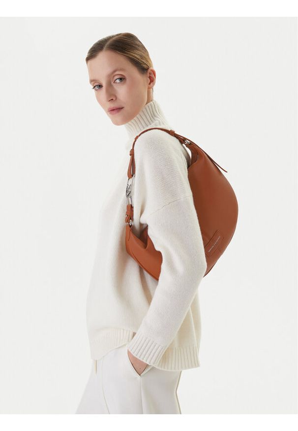 Armani Exchange Torebka XW001574 AF15632 U6048 Brązowy. Kolor: brązowy. Materiał: skórzane