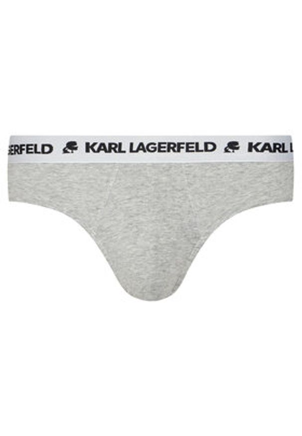 Karl Lagerfeld - KARL LAGERFELD Komplet 3 par slipów A1M47152 Kolorowy. Materiał: bawełna. Wzór: kolorowy