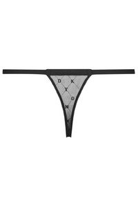 DKNY Stringi DK5029 Czarny. Kolor: czarny. Materiał: syntetyk