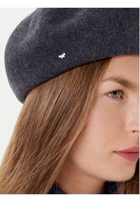 Weekend Max Mara Beret Pitti 2525576014 Szary. Kolor: szary. Materiał: wełna, materiał