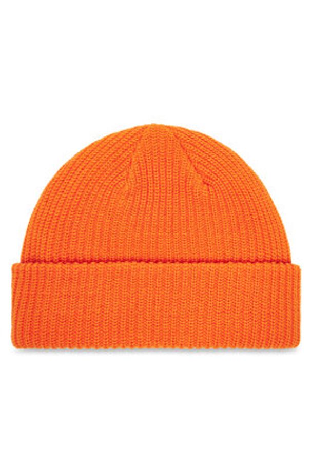 Vans Czapka Core Basic Cuff Beanie VN000QB4FLM1 Pomarańczowy. Kolor: pomarańczowy. Materiał: akryl, materiał