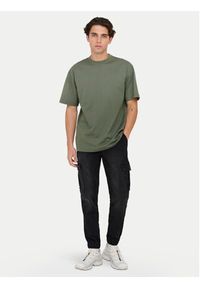 Only & Sons T-Shirt Fred 22022532 Szary Relaxed Fit. Kolor: szary. Materiał: bawełna #6