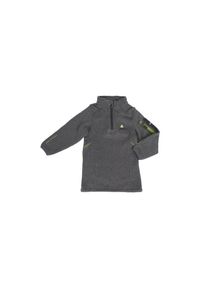 PEAK MOUNTAIN - Kurtka polarowa dla dzieci Peak Mountain Ecypa. Kolor: szary. Materiał: polar. Sezon: zima. Sport: narciarstwo #1