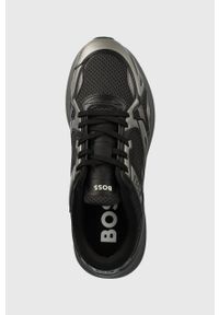 BOSS sneakersy Owen kolor czarny 50504289. Nosek buta: okrągły. Kolor: czarny. Materiał: guma #4