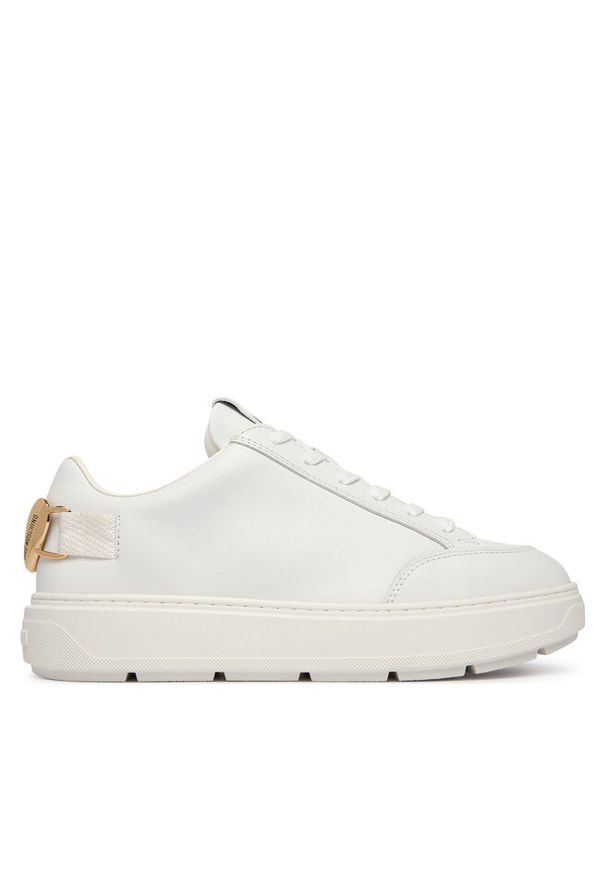 Love Moschino - Sneakersy LOVE MOSCHINO. Kolor: biały
