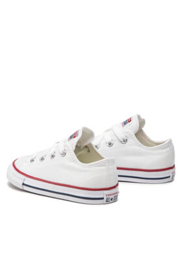 Converse Trampki C/T A/S OX 7J256C Biały. Kolor: biały. Materiał: materiał