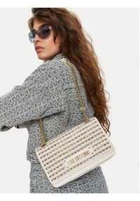 Love Moschino - LOVE MOSCHINO Torebka JC4348PP05K60108 Écru. Materiał: skórzane