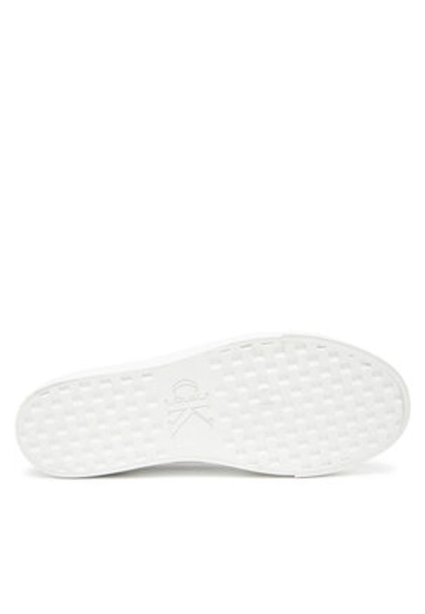 Calvin Klein Jeans Sneakersy Vulc Flatform Lth YW0YW01886 Czarny. Kolor: czarny. Materiał: skóra