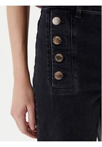 ViCOLO Jeansy DF5078 Czarny Wide Leg. Kolor: czarny #4