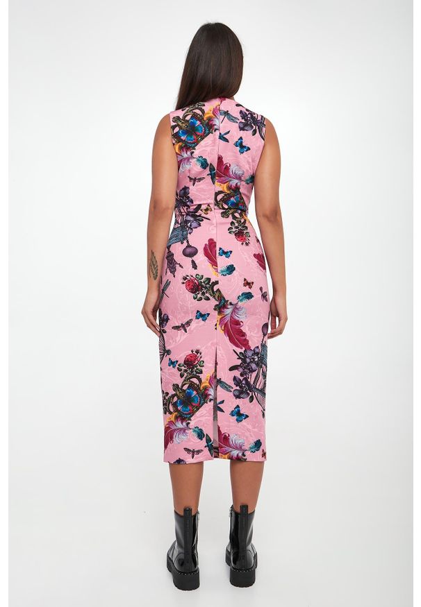 Versace Jeans Couture - Sukienka midi VERSACE JEANS COUTURE. Długość: midi