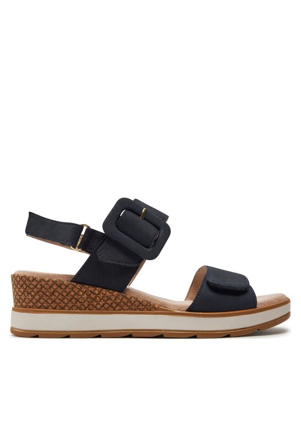 Sandały Caprice. Kolor: niebieski