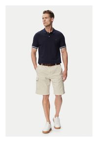 Guess Szorty materiałowe M6GDVA W1703 Kremowy Regular Fit. Kolor: kremowy. Materiał: bawełna #3
