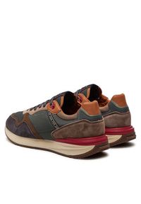 Pepe Jeans Sneakersy Buster Pro M PMS60027 Khaki. Kolor: brązowy. Materiał: materiał #5