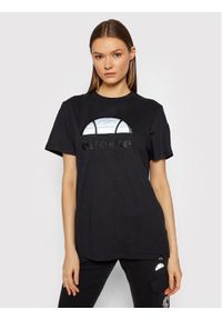 Ellesse T-Shirt Ginera Tee SGK12143 Czarny Regular Fit. Kolor: czarny. Materiał: bawełna #1