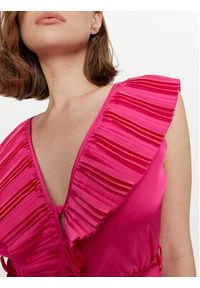 Dixie Sukienka wieczorowa A319J044 Różowy Regular Fit. Kolor: różowy. Materiał: syntetyk. Styl: wizytowy #3