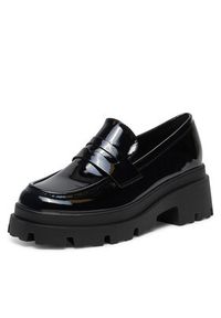 DeeZee Loafersy 8-405-3 Czarny. Kolor: czarny. Materiał: skóra #3