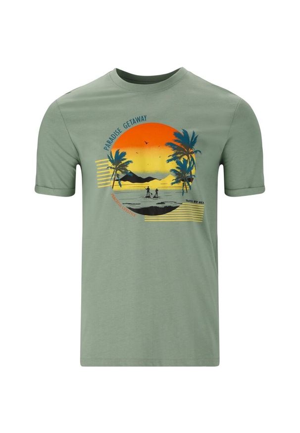 CRUZ - Koszulka Cruz Flair. Kolor: zielony