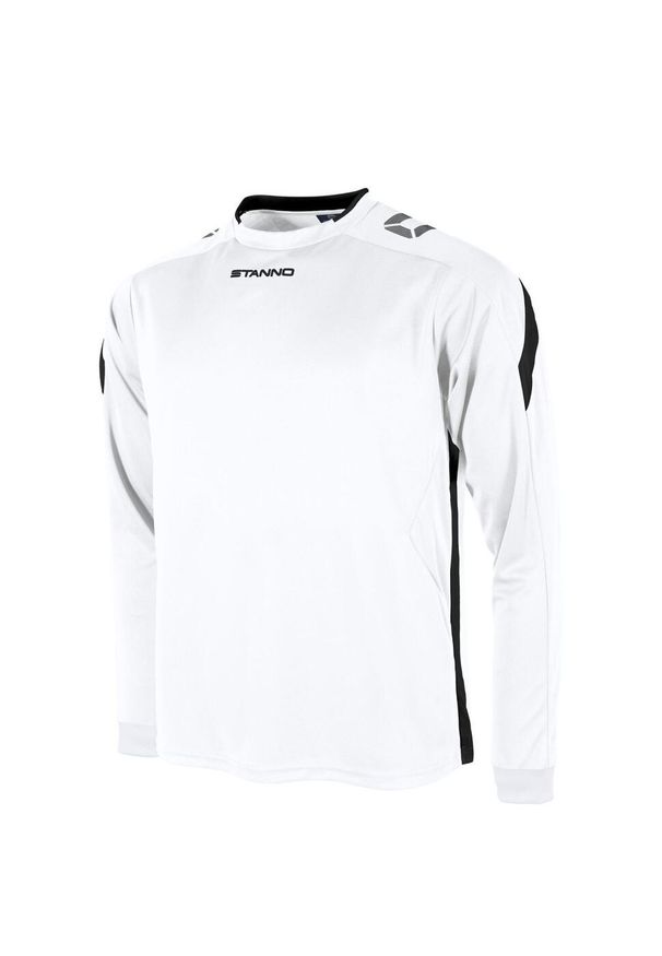 STANNO - Dżersej z długim rękawem Stanno Drive Match. Kolor: wielokolorowy, biały, czarny. Materiał: jersey. Długość rękawa: długi rękaw. Długość: długie
