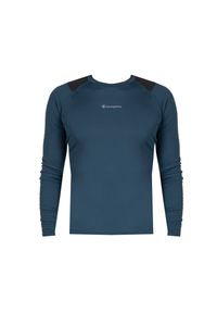 Champion Longsleeve | 218010 | Mężczyzna | Granatowy. Okazja: na co dzień. Kolor: niebieski. Materiał: poliester. Długość rękawa: długi rękaw. Wzór: nadruk. Styl: casual #5