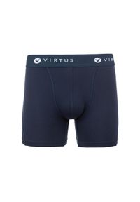 VIRTUS - Bokserki Virtus Tuch. Kolor: niebieski. Sport: fitness #1