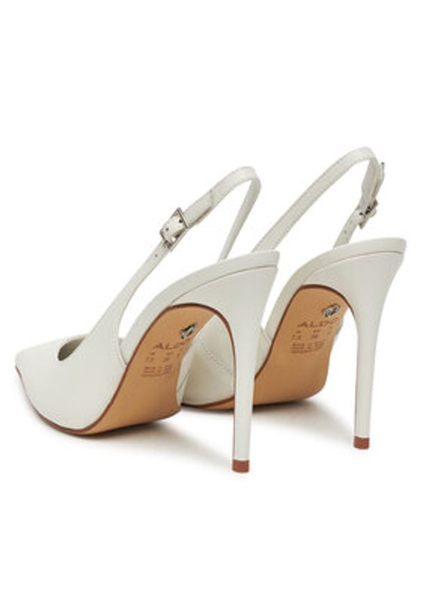 Aldo Szpilki Stessysling 13918831 Biały. Kolor: biały. Materiał: skóra. Obcas: na szpilce