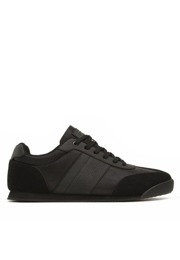 Lanetti Sneakersy MP07-6878-07 Czarny. Kolor: czarny. Materiał: materiał