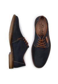 Rieker Półbuty 13439-14 Granatowy. Kolor: niebieski. Materiał: nubuk, skóra #7