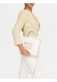 Elisabetta Franchi Torebka BS-33A-56E2-V380 Biały. Kolor: biały. Materiał: skórzane #8