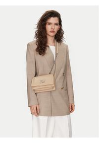 Karl Lagerfeld - KARL LAGERFELD Torebka A1W30175 Beżowy. Kolor: beżowy. Materiał: skórzane #1
