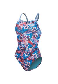 DOLFIN - Strój Kąpielowy Dolfin Liberty V-2 Back – Rozmiar 26. Kolor: wielokolorowy. Wzór: nadruk