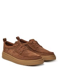 Clarks Półbuty Polden 26180865 Brązowy. Kolor: brązowy. Materiał: zamsz, skóra #5