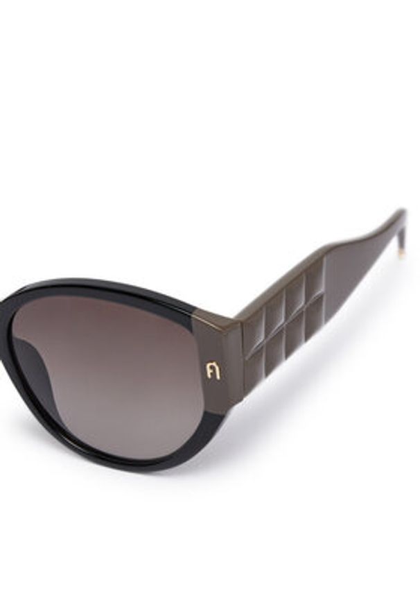 Furla Okulary przeciwsłoneczne Sunglasses Sfu784 WD00112-A.0116-3214S-4401 Czarny. Kolor: czarny
