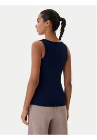 Guess Top V4YP06 K8RT2 Granatowy Regular Fit. Kolor: niebieski. Materiał: wiskoza #4
