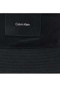 Calvin Klein Kapelusz Bucket K50K509940 Czarny. Kolor: czarny. Materiał: materiał, bawełna