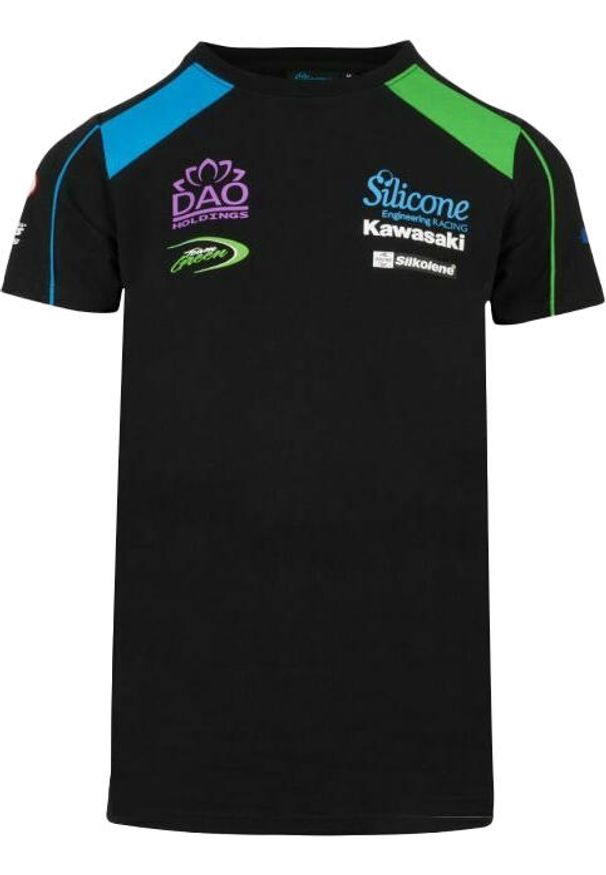 Kawasaki Dziecięcy T-shirt 116-122 - Miękki Bawełniany i Fajny Design. Typ kołnierza: polo. Kolor: niebieski, szary, wielokolorowy, fioletowy. Materiał: bawełna