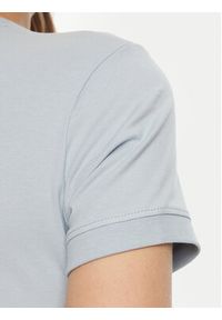 Guess T-Shirt SS CN MINI TRIANGLE Niebieski Shirt Fit. Kolor: niebieski. Materiał: bawełna #3