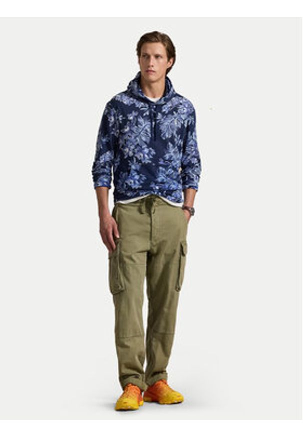 Polo Ralph Lauren Bluza 710P04765001 Niebieski Regular Fit. Typ kołnierza: polo. Kolor: niebieski. Materiał: bawełna