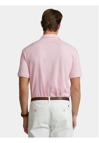 Polo Ralph Lauren Polo 710704319011 Różowy Custom Slim Fit. Typ kołnierza: polo. Kolor: różowy. Materiał: bawełna #5