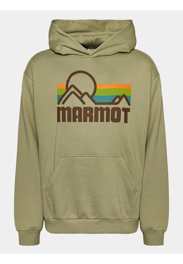 Marmot Bluza Coastal M14258 Khaki Regular Fit. Kolor: brązowy. Materiał: syntetyk, bawełna