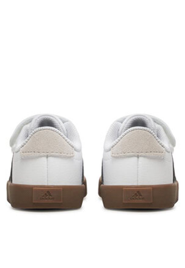 Adidas - adidas Sneakersy Vl Court 3.0 Cf I ID9157 Biały. Kolor: biały. Materiał: skóra