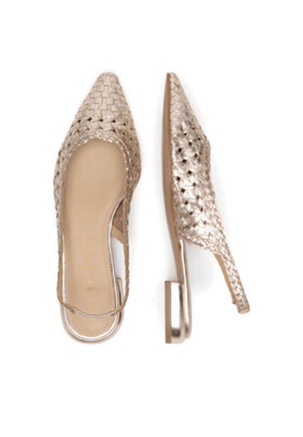 Sergio Bardi Sandały WI40-F1103-01SB Złoty. Kolor: złoty. Materiał: skóra