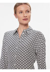 TOMMY HILFIGER - Tommy Hilfiger Koszula Seal Aop Fluid Modern Shirt WW0WW40753 Czarny Regular Fit. Kolor: czarny. Materiał: wiskoza #5