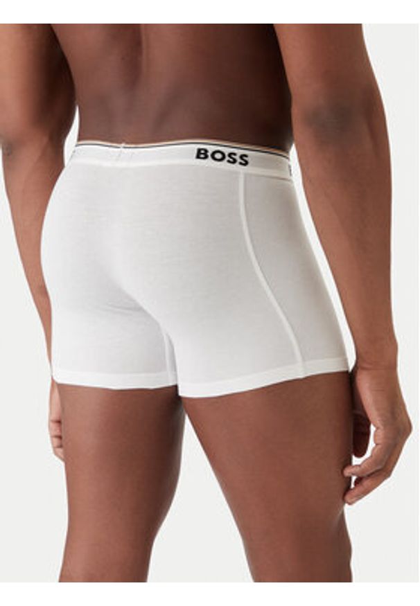 BOSS Komplet bokserek 50475282 Biały. Kolor: biały. Materiał: bawełna