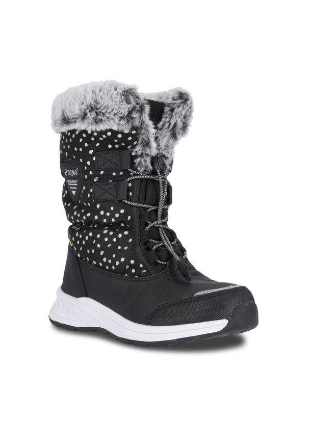 Śniegowce ZigZag Wesend Kids Winterboot WP Z214263 1001 Black. Kolor: czarny