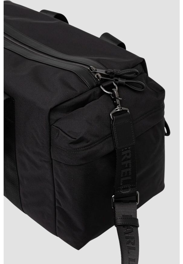 Karl Lagerfeld - KARL LAGERFELD Męska torba sportowa Kameo. Kolor: czarny. Sport: fitness